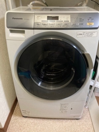 無料　ドラム式洗濯乾燥機　パナソニック　動作確認済み