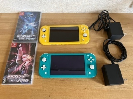 商談中【18日取引限定】Nintendo Switch lite 2台セット（ゲーム付）