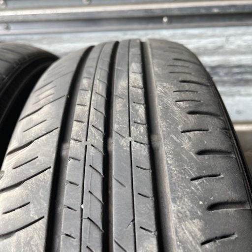 バリ山　DUNLOP ダンロップ　。EC300＋　165/65R14 夏タイヤ　2018年製　14インチ