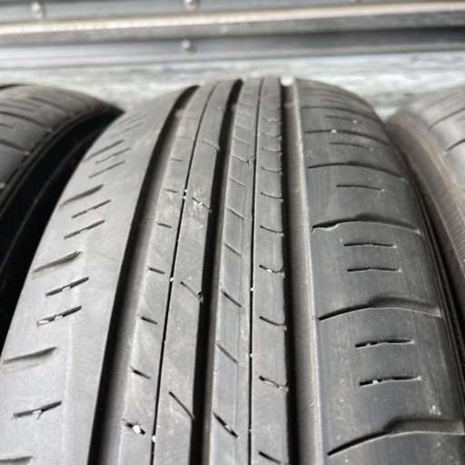 バリ山　DUNLOP ダンロップ　。EC300＋　165/65R14 夏タイヤ　2018年製　14インチ