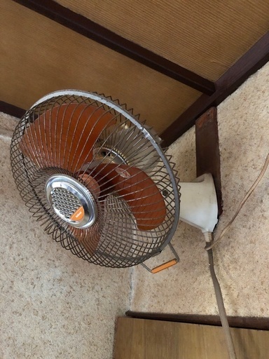 時代物 National 壁取付 扇風機