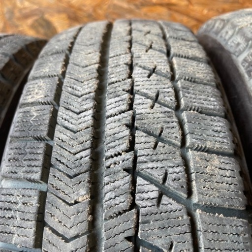 バリ山　BRIDGESTONE VRX 155/65R14 スタッドレス　タイヤ　2017年製　14インチ