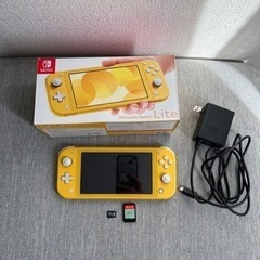 Nintendo switch lite イエロー 美品