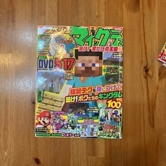 マインクラフト　dvd ２本　小冊子　建築　大冒険　解説　実況　別冊　マイクラ　攻略本の画像