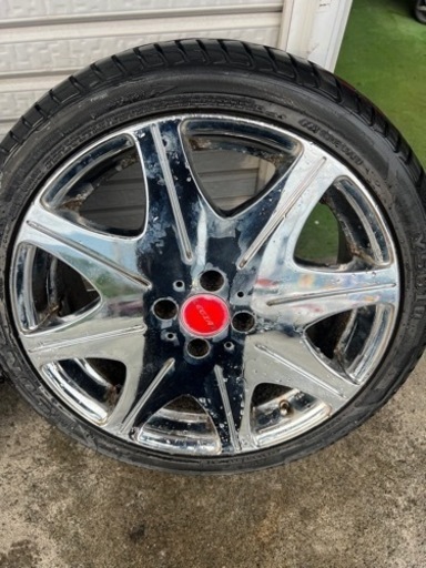 レグザズ　17インチ　ホイール　タイヤ付き 4本セット