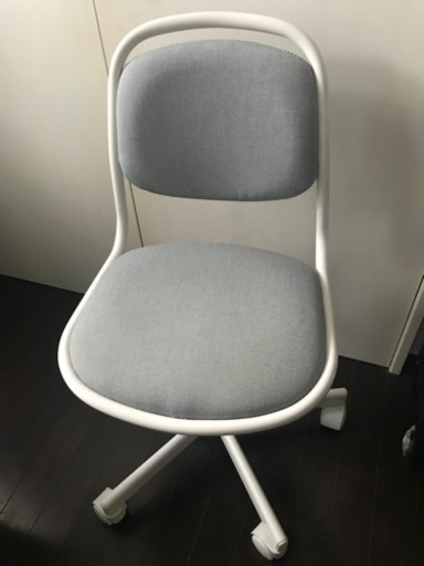 【取引中】IKEA 学習椅子 オルフィエル ホワイト