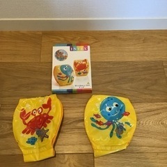【値下げ】浮き輪　フットマークの画像