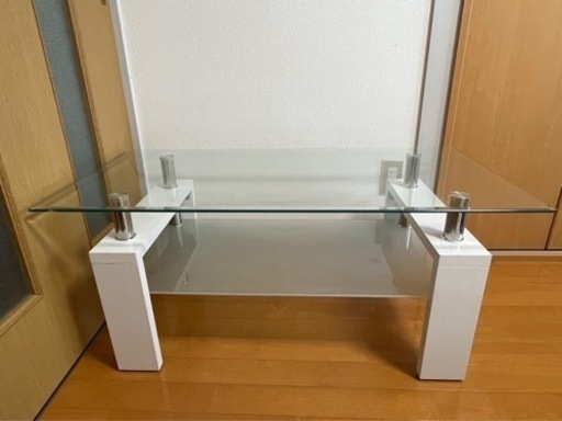 センターテーブル ローテーブル ガラス