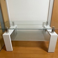 センターテーブル ローテーブル ガラス 