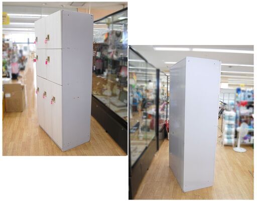 売約済み】①スチールロッカー 7人用 高さ190×幅90×奥行51.5cm 鍵付き 売約済み】①スチールロッカー 7人用 高さ190×幅90×奥行51.5cm 鍵付き