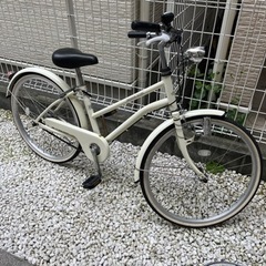 サイクルベースあさひ　子供用　自転車　22インチ　白色