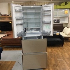 Panasonic フレンチドア冷蔵庫 ホワイト S758 ⭐ Panasonic NR-JD5103 パーシャル搭載冷蔵庫 505L フレンチドア