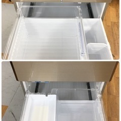 Panasonic フレンチドア冷蔵庫 ホワイト S758 ⭐ Panasonic NR-JD5103 パーシャル搭載冷蔵庫 505L フレンチドア