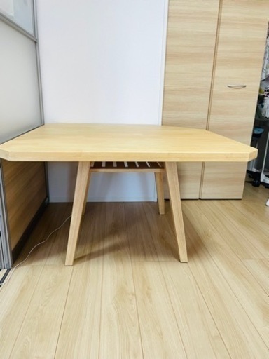 【値段交渉可】ダイニングテーブル 110cm角 （ ダイニング テーブル 食卓テーブル 4人掛け 木製テーブル ）