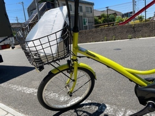 値下げしました⭐︎Panasonic  パナソニック　20型 電動アシスト転車　BE-ENCS034 中古車