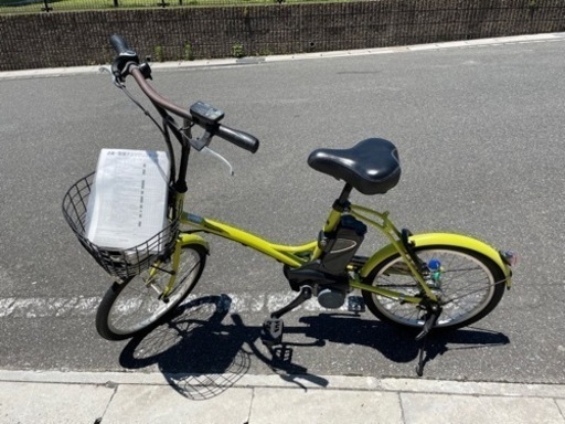 値下げしました⭐︎Panasonic  パナソニック　20型 電動アシスト転車　BE-ENCS034 中古車