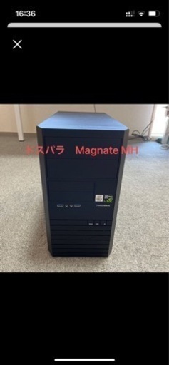 デスクトップPC  [Core i5/GTX1650/16GBメモリ]  ドスパラ ミニタワー ゲーミングPC