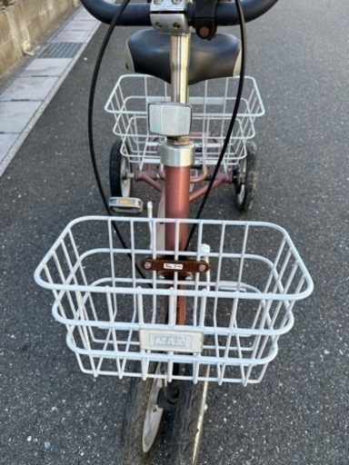 【お取引終了】シニア自転車　四輪自転車　クークルS   MAX