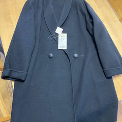 ラムウール 100% ハーフコート 日本製 古着