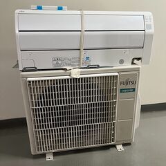2018年製 中古 富士通ゼネラル AS-C22H-W ホワイト nocria
