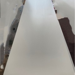 IKEAテレビラック ホワイト ラック ローテーブルの画像