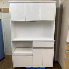 I651 ? 土井インテリア キッチンボード 幅120㎝ 高さ185㎝ 奥行44㎝ ⭐