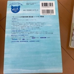 チャレンジ小学国語辞典と漢字辞典の画像