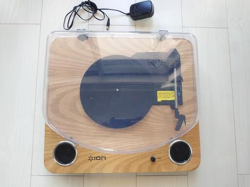 ION Audio レコードプレーヤーMax LP 木目