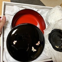菓子器　茶托