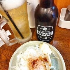 いま、王子駅前で飲んでます、、、