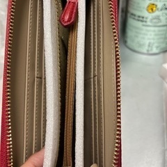 さらに値下げ！未使用！　赤　レッド　BARCOS 長財布　バルコスの画像