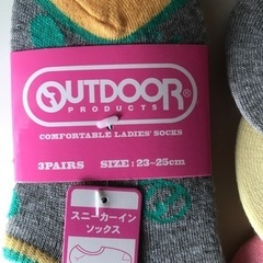 outdoor靴下6足セット　女性用の画像
