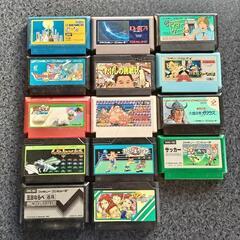 【動作確認済】懐かしの昭和レトロゲーム　ファミコンソフトまとめ合...