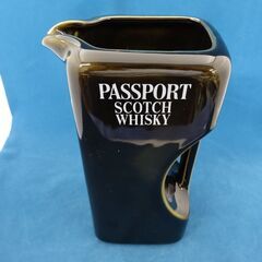 パスポート スコッチウイスキー ピッチャー 水差し ブラック PASSPORT SCOTCH WHISKY 札幌 西岡店の画像