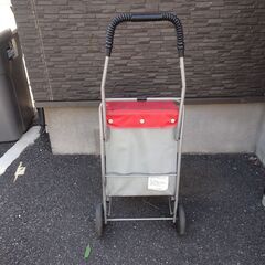 島製作所 29×23×37cm シルバーカー 買い物カート 手押し車 介護用品 現状品 ショッピングカートの画像