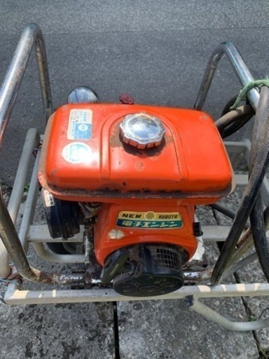 丸山 動噴 MS153動力噴霧器   エンジン　クボタ　GS130-2G