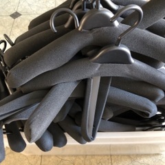 ハンガー　200個以上　大量　スポンジカバー付き　プラスチック　...