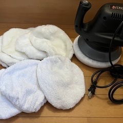 使用数度 ダイワ カーポリッシャー【PEX-95B】バフ9枚付