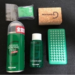 スキー　スノボ　ワックス　ガリウムトラベルセット(＋500円でスキー板付き)の画像