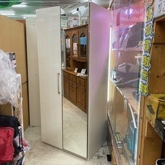 愛品館 江戸川店】 SUN（株式会社サン）2枚扉ワードローブ ID:155-