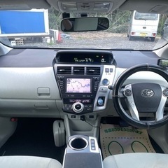 車検あり❗️トヨタ　プリウスa  ZVW41 Sツーリング　茨城　阿見の画像