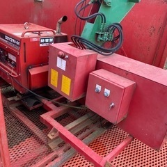 エンジン投光機、新ダイワ発電機ヤンマーディーゼルエンジン、クレーン式昇降、トラクター運搬可能セット埼玉県の画像