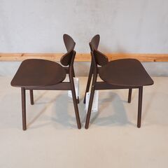 飛騨産業 ダイニングチェア コブリナ 美品 / キツツキマーク ① 飛騨高山の家具メーカーキツツキマークの