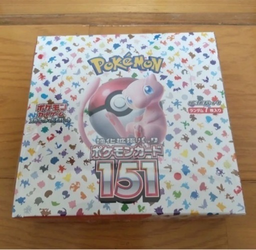 ポケモンカード　151  1BOXシュリンクなし