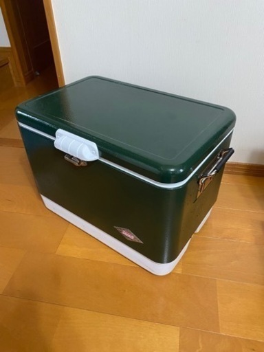 コールマン　頑丈なスチールクーラーボックス　coleman