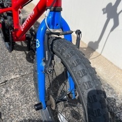 ヨツバサイクル 16インチ ヒーローレッド 子供自転車