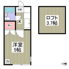 🌻入居費用7万円🌻】✨審査No.1✨ 🔥東武東上線「高坂」駅 徒...