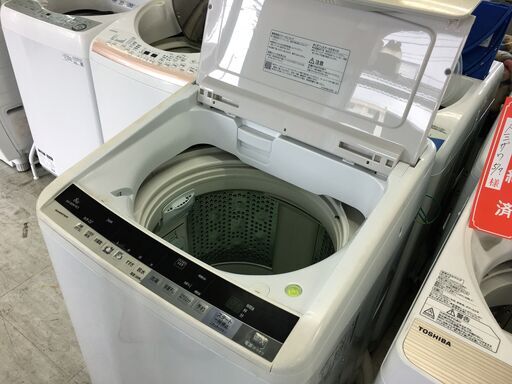 配送設置込み!　日立8.0K洗濯機インバーター　2018年製　分解クリーニング済み！！