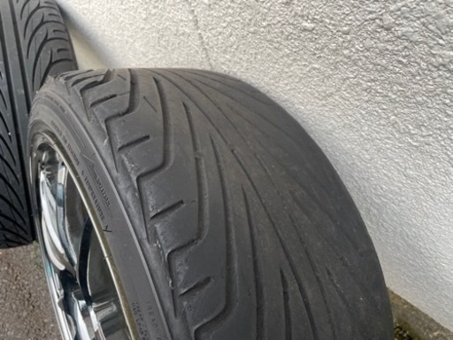 【希少】WORK EMOTION CR Kaiメッキ 225/40R18