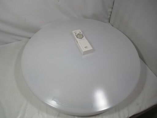 1ヶ月保証/LEDシーリングライト/天井照明器具/～8畳/調光機能/リモコン付き/NEC/HLDZB0849/中古品/J5522/